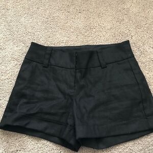 COPY - Express Mid Rise black shorts NWOT size 0